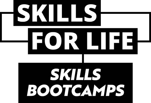 Skills bootcamp black logo