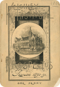 Keighley College prospectus cover from 1890