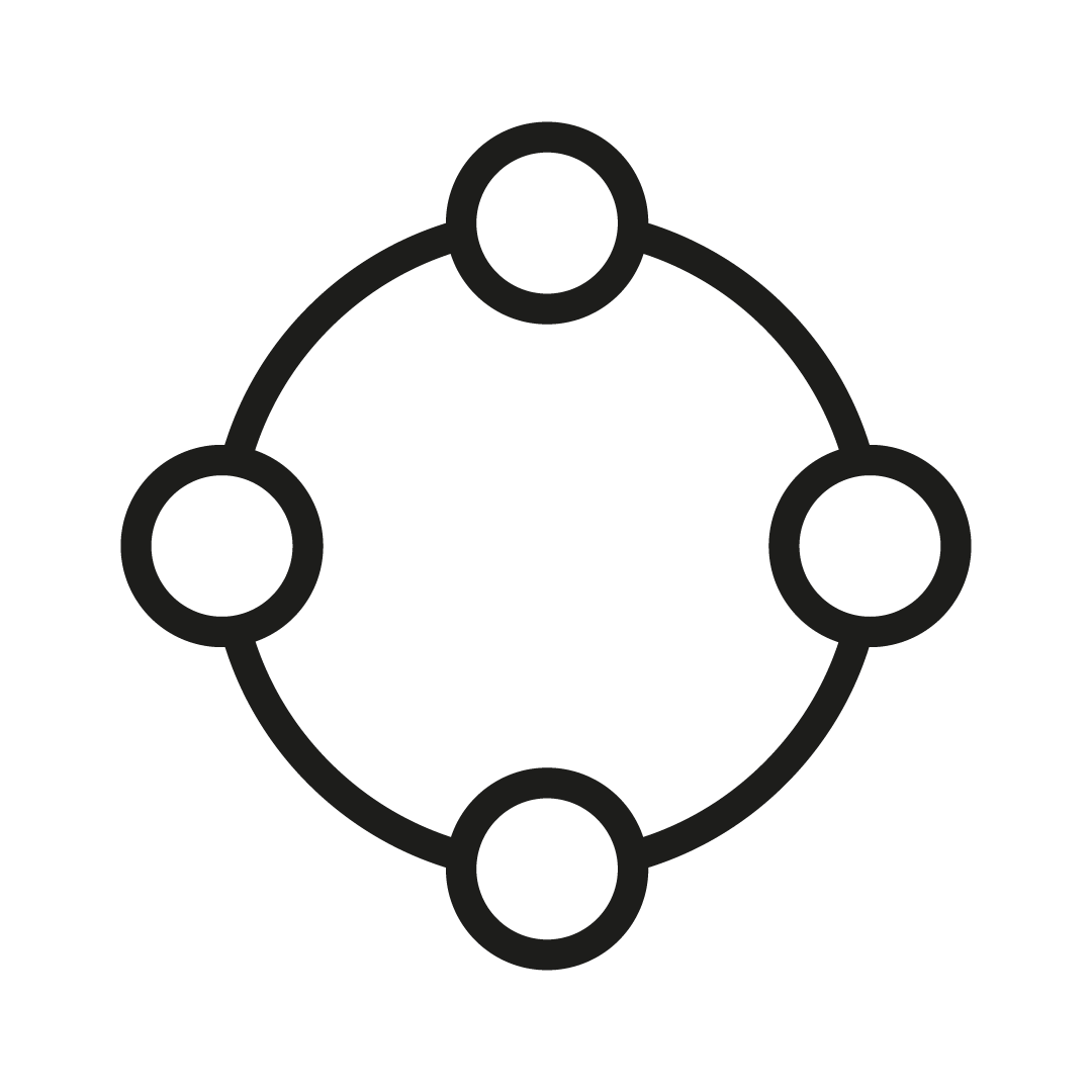 Stem 7 Collaboration black icon